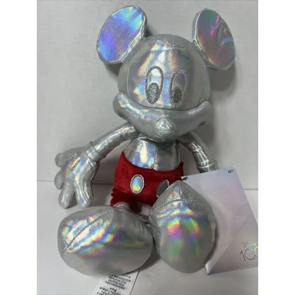 Mickey‎ Mouse Disney 100 Years Of Wonder Platinum Plush Disney Parks 🪄